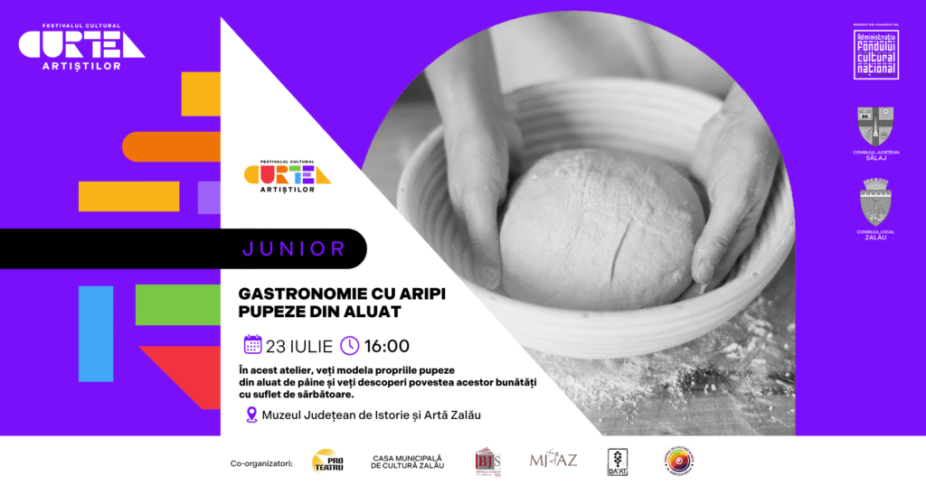 Fotografie din ATELIER PENTRU COPII – GASTRONOMIE CU ARIPI – PUPEZE DIN ALUAT