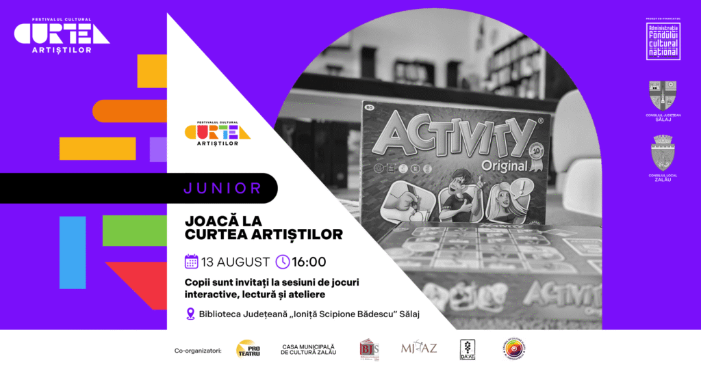 Fotografie din ATELIER PENTRU COPII: JOACĂ LA CURTEA ARTIȘTILOR