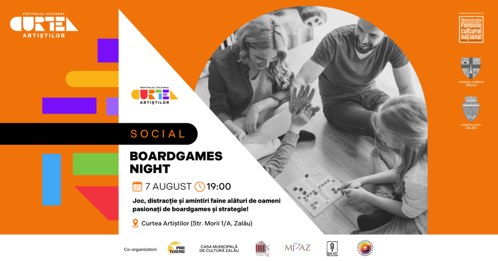 Fotografie din SEARĂ DE BOARDGAMES LA CURTEA ARTIȘTILOR
