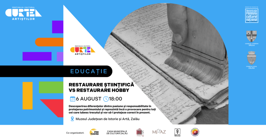 Fotografie din RESTAURARE ȘTIINȚIFICĂ VS RESTAURARE HOBBY