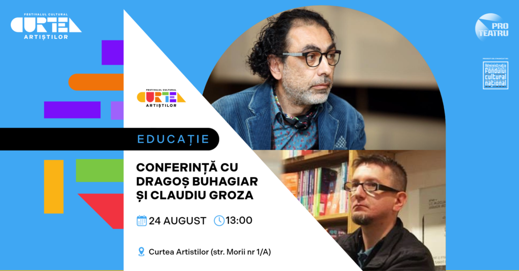 Fotografie din CONFERINȚĂ CU DRAGOȘ BUHAGIAR ȘI CLAUDIU GROZA