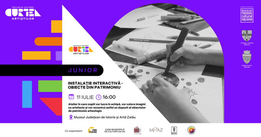 Fotografie din ATELIER PENTRU COPII: INSTALAȚIE INTERACTIVĂ – OBIECTE DIN PATRIMONIU