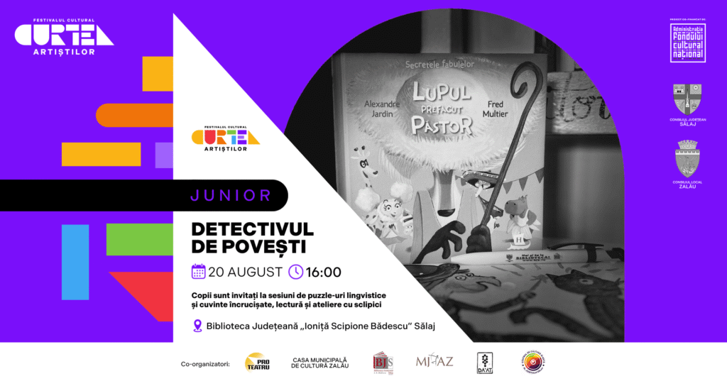 Fotografie din ATELIER PENTRU COPII: DETECTIVUL DE POVEȘTI