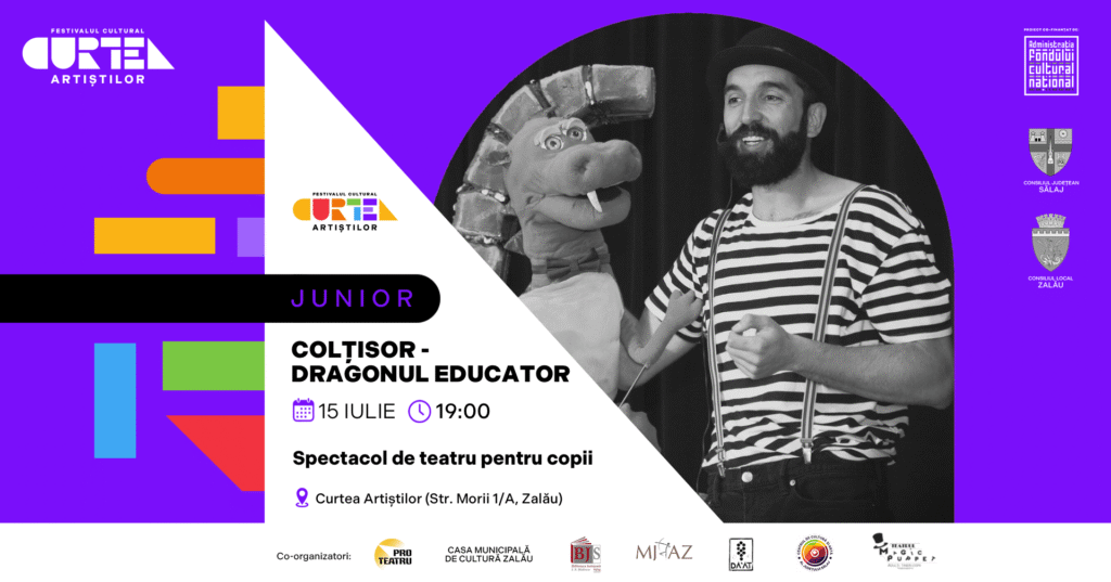 Fotografie din SPECTACOL DE TEATRU PENTRU COPII: COLȚIȘOR – DRAGONUL EDUCATOR