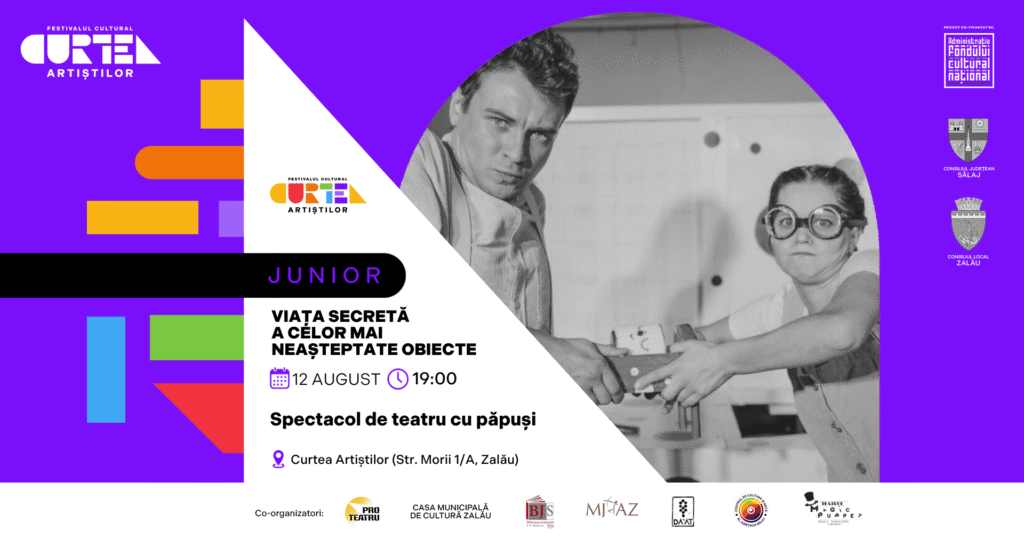 Fotografie din SPECTACOL DE TEATRU PENTRU COPII: VIAȚA SECRETĂ A CELOR MAI NEAȘTEPTATE OBIECTE