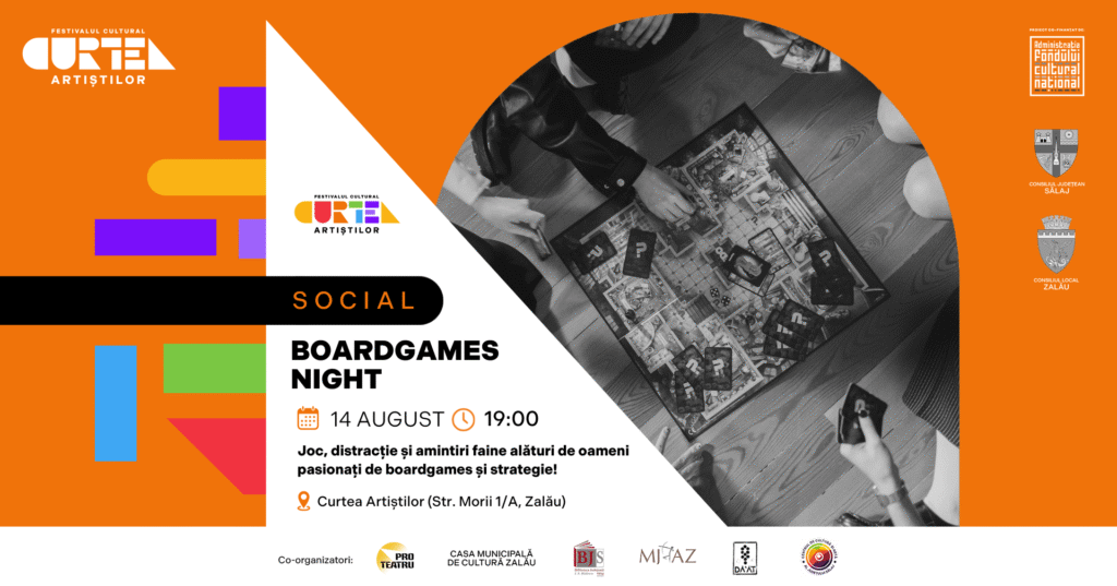 Fotografie din SEARĂ DE BOARDGAMES LA CURTEA ARTIȘTILOR