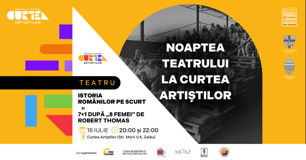 Fotografie din NOAPTEA TEATRULUI LA CURTEA ARTIȘTILOR