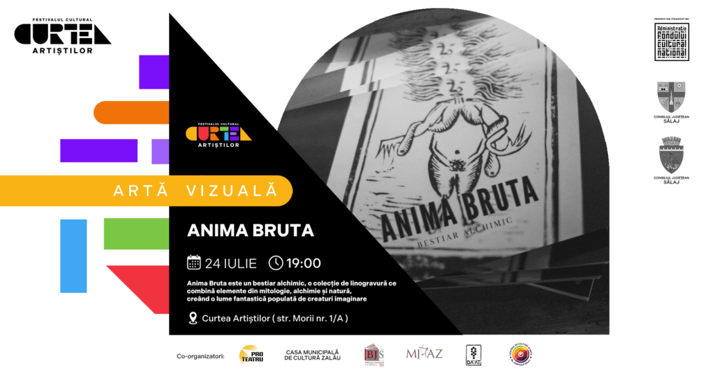 Fotografie din EXPOZIȚIE DE LINOGRAVURĂ – ANIMA BRUTA