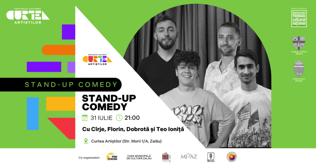 Fotografie din STAND-UP COMEDY CU CÎRJE, FLORIN, DOBROTĂ ȘI TEO IONIȚĂ