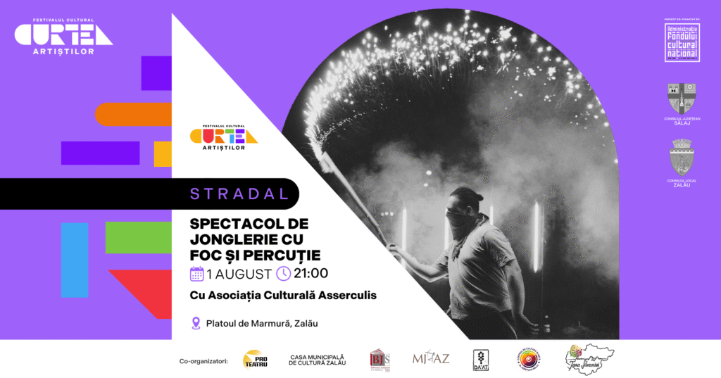 Fotografie din SPECTACOL DE JONGLERIE CU FOC ȘI PERCUȚIE