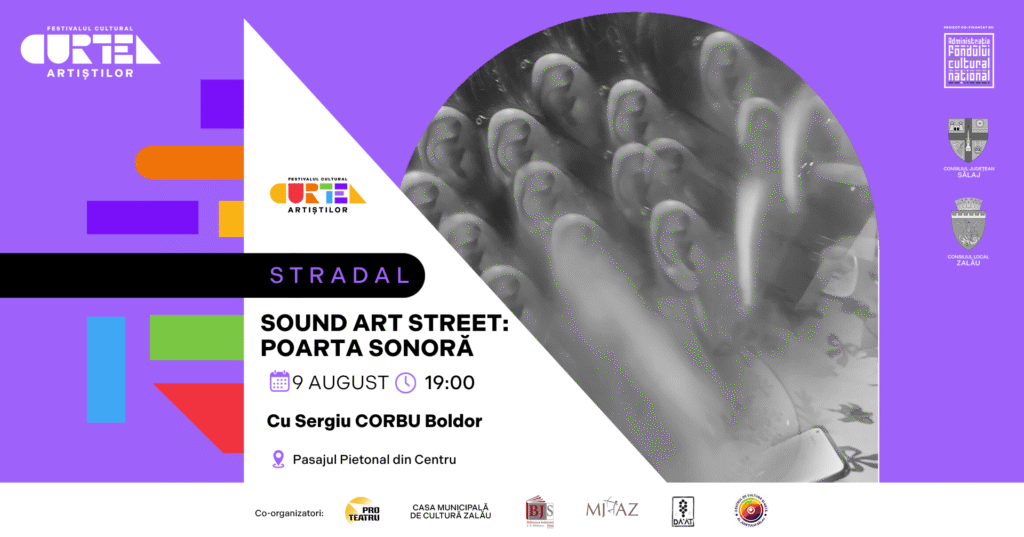Fotografie din SOUND ART STREET: POARTA SONORĂ CU SERGIU CORBU BOLDOR