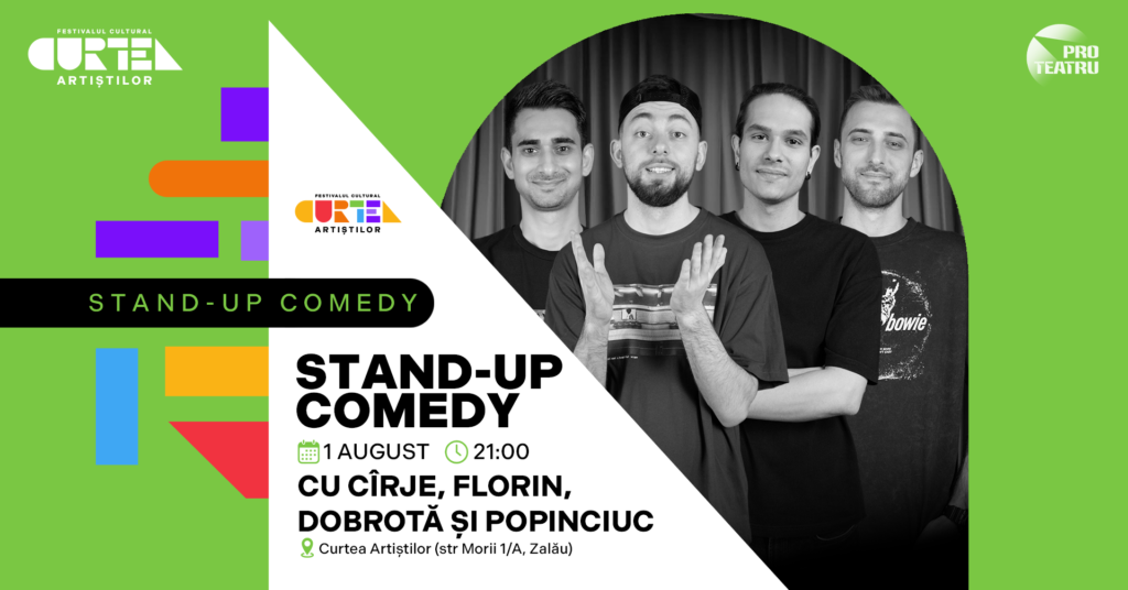 Fotografie din STAND-UP COMEDY CU CÎRJE, FLORIN, DOBROTĂ ȘI POPINCIUC