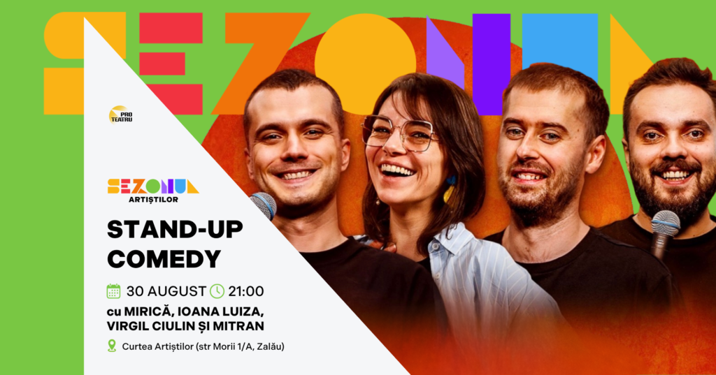 Fotografie din STAND-UP COMEDY CU MIRICĂ, IOANA LUIZA, VIRGIL CIULIN ȘI MITRAN